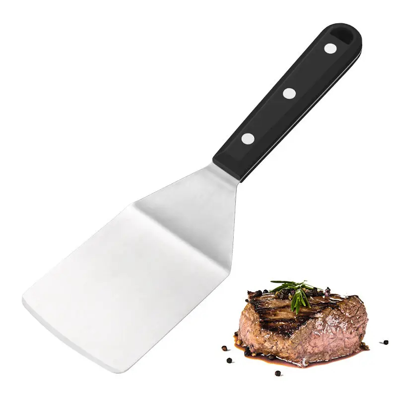 Heavy Equipment Scraper - Stainless Steel Griddle Spatula, Flat Metal
