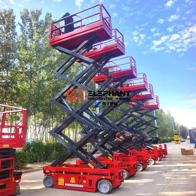 New Direct Sale CE 6m - 18m Ae - Scissor Lift Table Hydraulic ulasan dan harga
