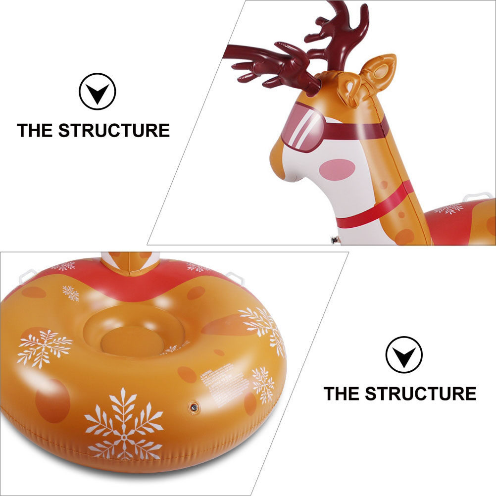 1Pcs Inflatable Snow Sled Tube - Heavy Equipment Youtube ulasan dan harga