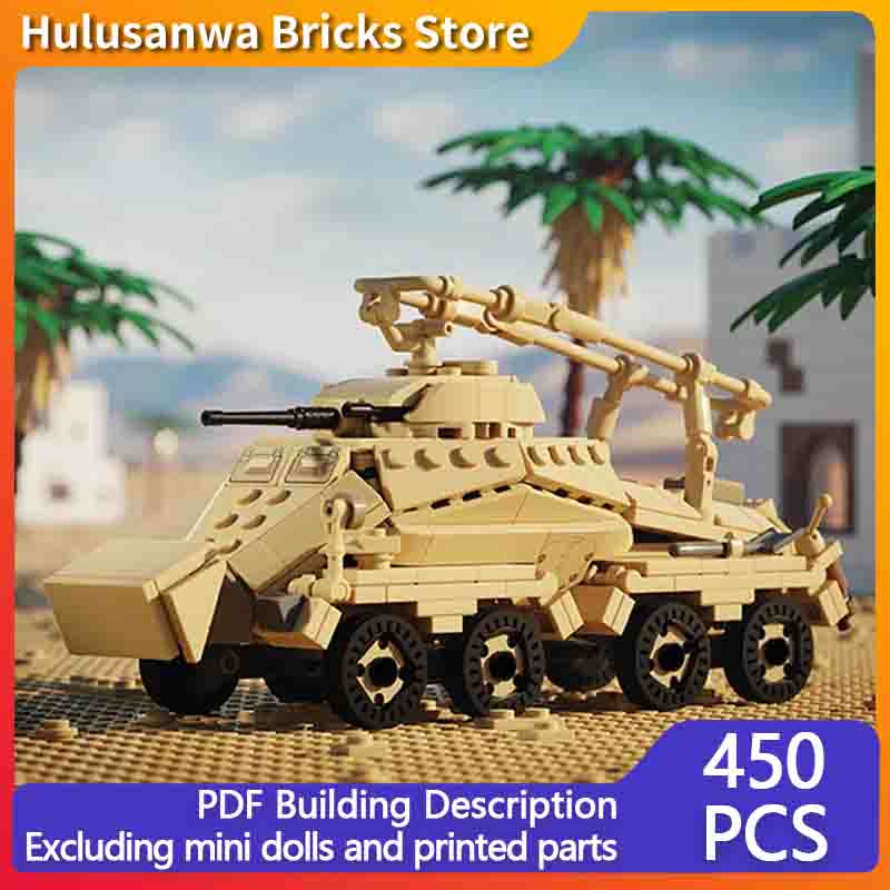 Heavy Armored Car Model MOC Bu - Heavy Equipment Armor ulasan dan harga