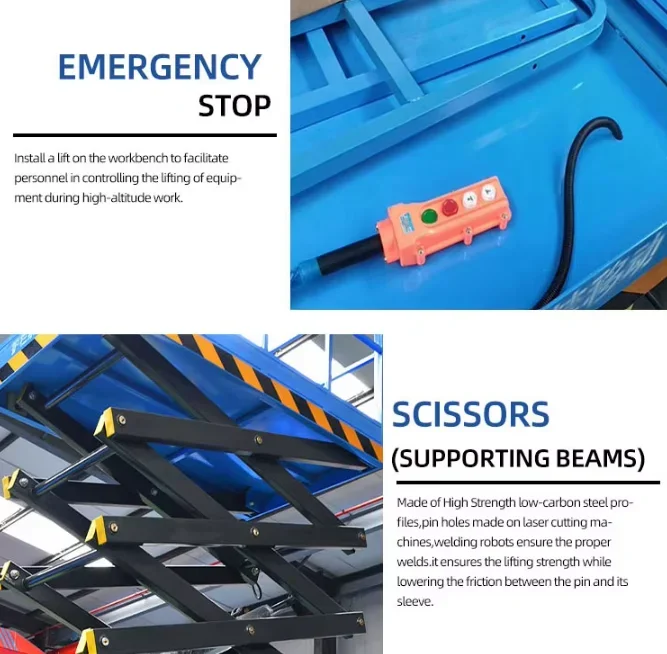 YG Customized 500Kg Load Hydra - Scissor Lift Table Hydraulic ulasan dan harga