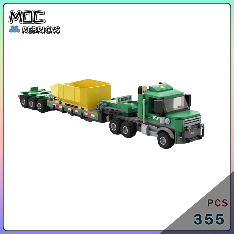 MOC Heavy-Duty Cargo Truck and - Heavy Equipment Pdf ulasan dan harga