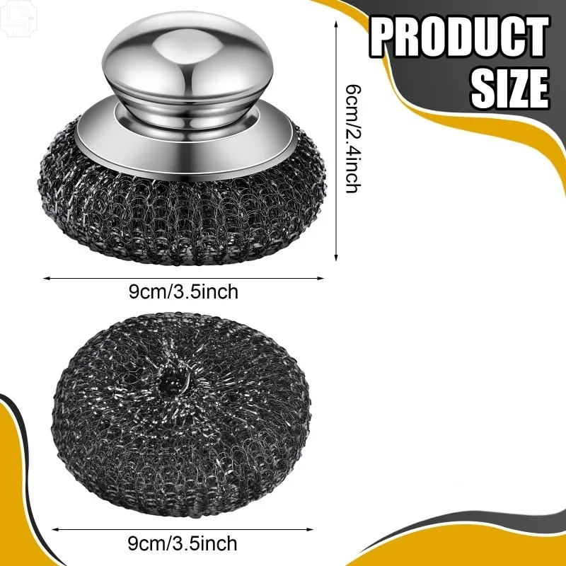 Stainless Steel Pot Brush With - Heavy Equipment Scraper ulasan dan harga