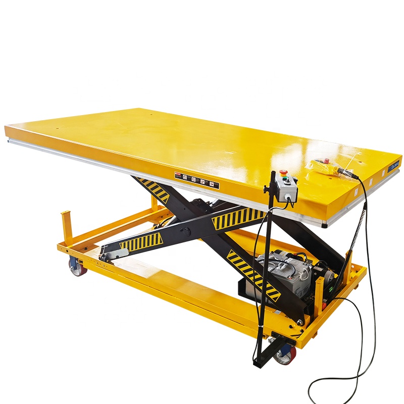 Customized Heavy Load Electric - Scissor Lift Table Hydraulic ulasan dan harga