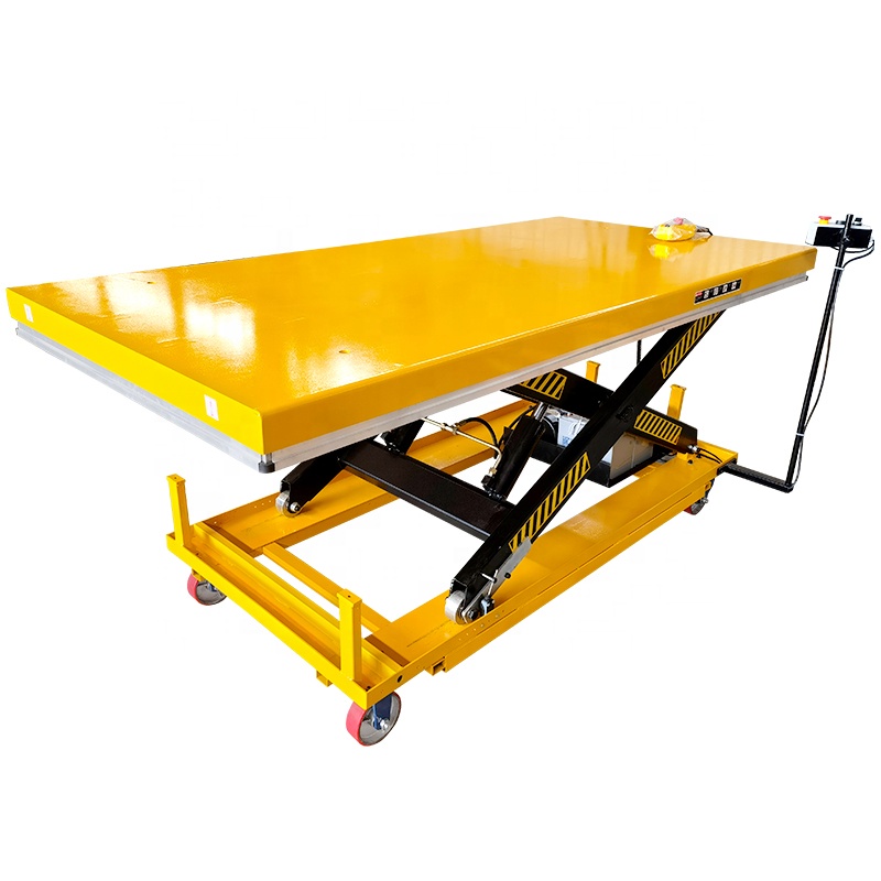 Customized Heavy Load Electric - Scissor Lift Table Hydraulic ulasan dan harga