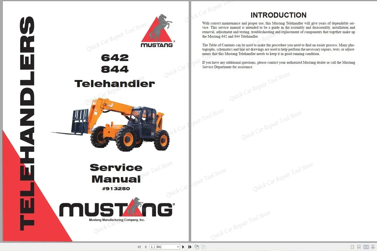 AutoCD Mustang Machinery Heavy - Heavy Equipment Pdf ulasan dan harga
