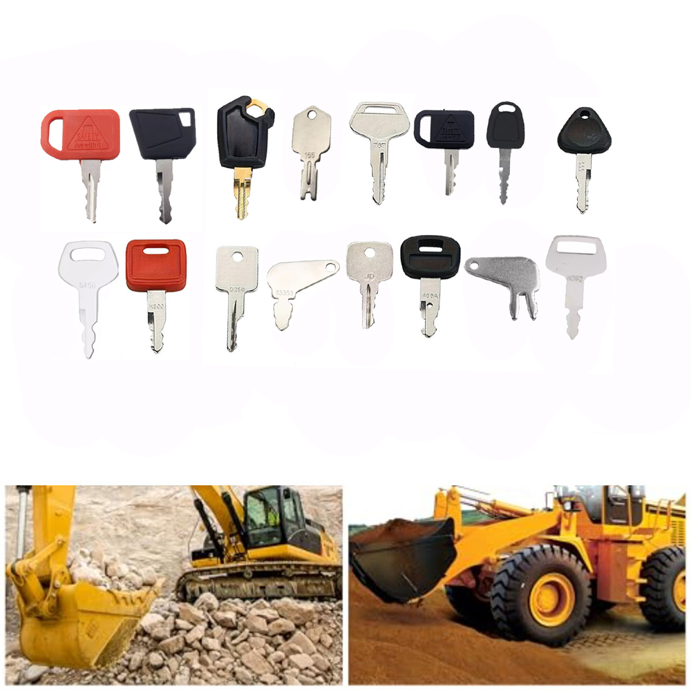 16PCS Heavy Equipment Key Set  - Heavy Equipment Keys Master Set ulasan dan harga