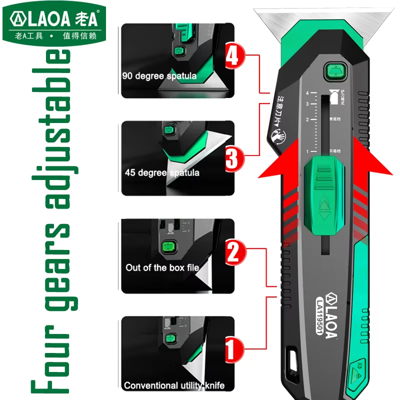 LAOA 4 Speed Multifunctional U - Heavy Equipment Scraper ulasan dan harga