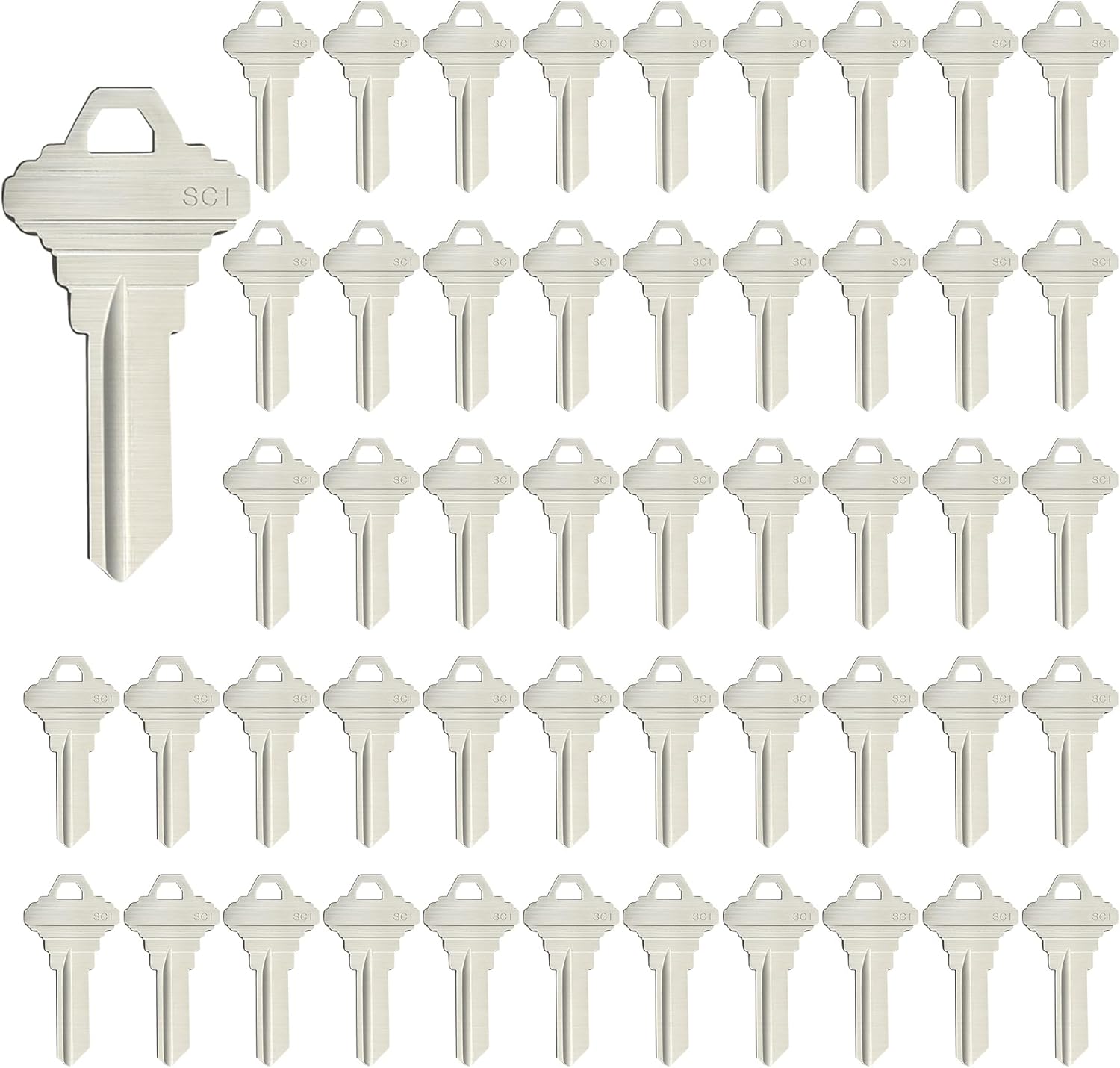SC1 Blank Key Blanks, Standard - Heavy Equipment Keys Master Set ulasan dan harga