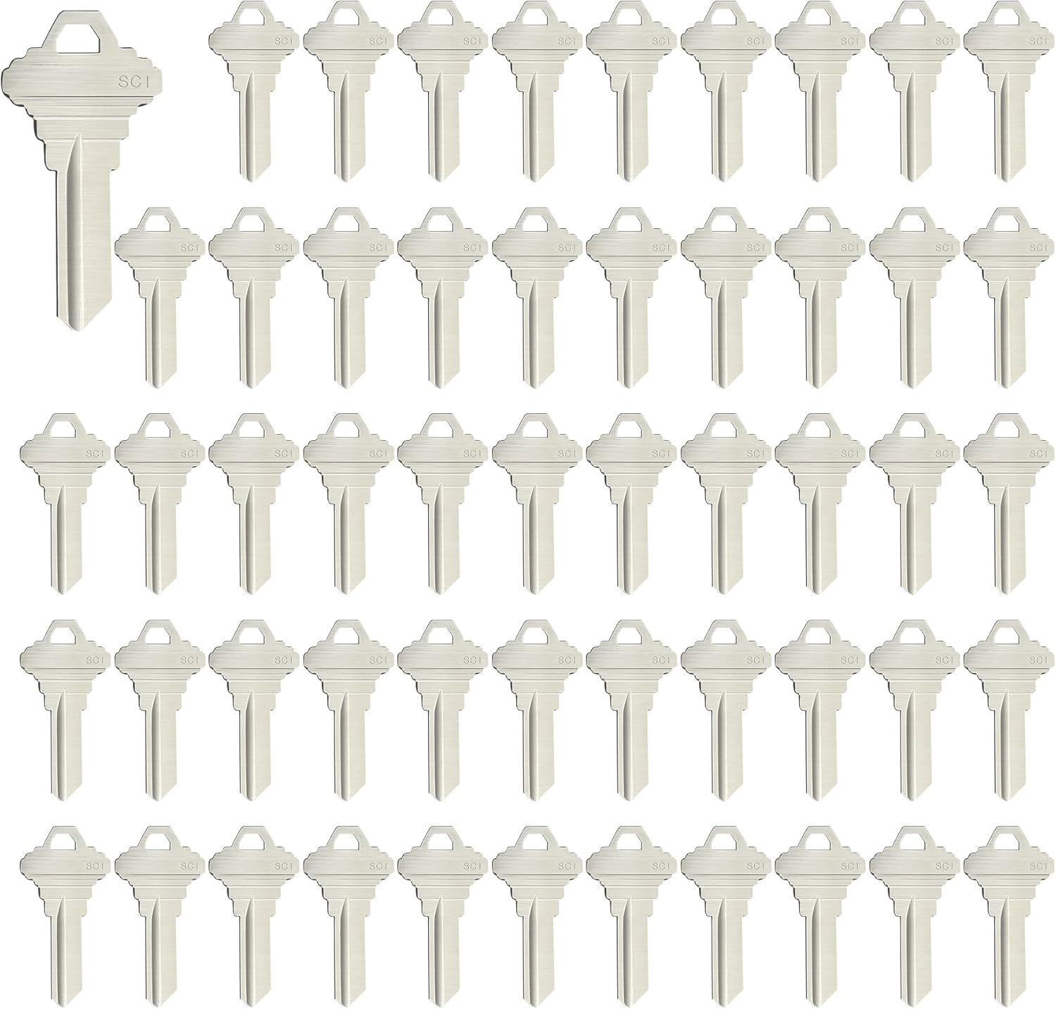 SC1 Blank Key Blanks, Standard - Heavy Equipment Keys Master Set ulasan dan harga
