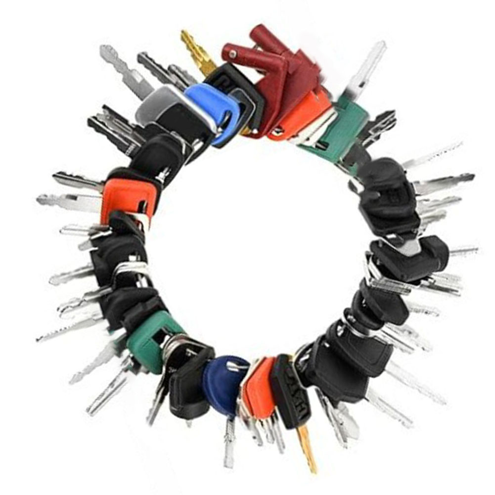 50pcs Heavy Equipment Keys Mas - Heavy Equipment Keys Master Set ulasan dan harga